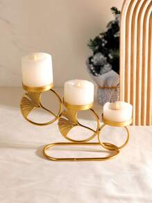 1 PIEZA/Set Portavelas/Candelabros/Vela, Decoración de vela para el hogar Decoración personalizada creativa, Decoración de habitación/Decoración del hogar/Decoración de mesa, Adecuado para decoración de patio exterior, Decoración de escritorio de oficina, Cena a la luz de las velas, Ambiente de habitación, Adecuado para boda, reunión familiar, fiesta, confesión, decoración de mesa, Día de Acción de Gracias/Navidad/Halloween