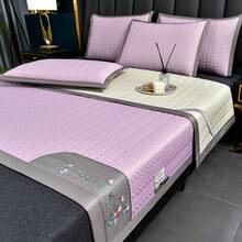 Cooling Mattress Pads - Cool Latex Seat (Light Purple) Strap Type - View 13