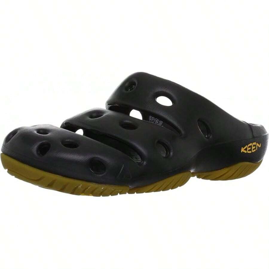 KEEN Men's Yogui Comfortable Slip On Lightweight Clogs - Black - View 1