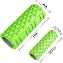 Foam Roller, Hollow EVA Yoga Pilates Muscle Relaxation Roller For Fitness