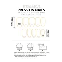 24 Pcs Valentines Red Press On Nails Coffin Shape Fake Nail Tips Kit For Nail Extensions Full Cover Acrylic Nails Women Finger Manicure Decorations (Flower) - DDZ101litishanchah - View 6