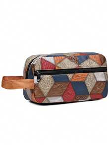 新款时尚男士休闲百搭手机包、便携夹包、休闲手提包、手拿包 - 彩色 - 查看 12