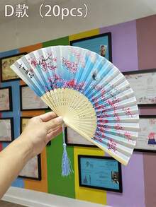 Personalized Wedding Fan/Fringed Wedding Folding Fan/Mass Custom Wedding Party Fan/Wedding Gift Ideas/Ceremony Gifts For - Multicolor - View 26