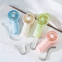 AAA Battery Powered On Fan Small Portable Battery Powered Fans With 1Speeds, 5'' Quiet Personal Fan For Bed, Camping, Outdoor,Wireless Desk Fan,No Battery Configured (Green)