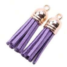 50/80/100 piezas Borlas de 38mm de diámetro a granel de colores variados - Colgantes con borlas para hacer manualidades, llaveros, joyería y talla grande