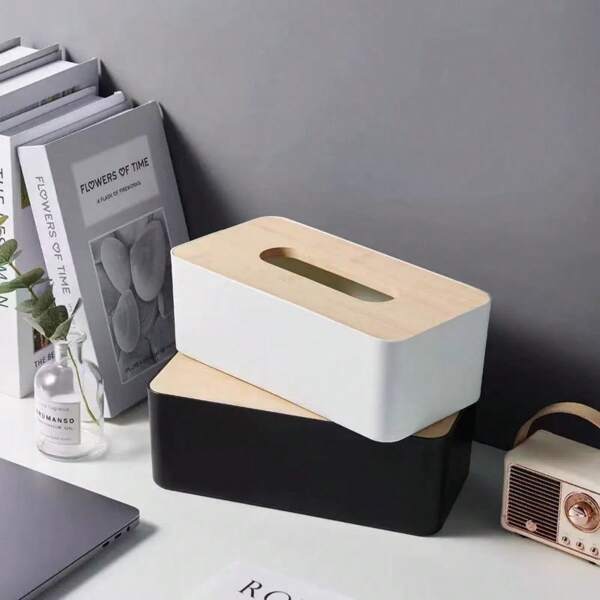 Elegant European-Style Tissue Box Holder – Adjustable Height, Multi-Function Organizer, Suitable For Living Rooms And Dining Tables – Stylish Nordic Remote Control Storage Solution, Tissue Box Dispenser, Living Room Accessory, Decorative Storage, Textured Design