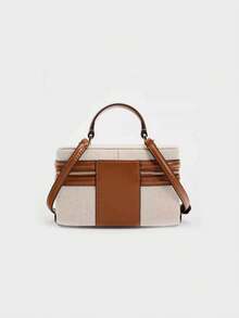 时尚小方盒包，手提包，单肩包，斜挎包，适合宴会，上班族，初中，高中，大学