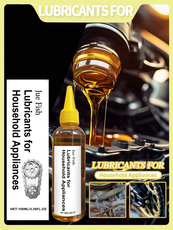 1 Pack Of 100ml Household Appliance Lubricant, Multi-Purpose Household Appliance Lubricant, Anti-Rust And Silent Maintenance Oil