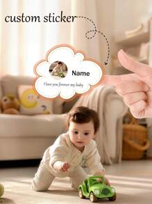 20 pezzi Adesivi personalizzati per bambini, divertenti, con foto selfie fai-da-te, nome, testo, cartoni animati, per asilo nido, zaini, regali, forniture scolastiche, scatole pranzo, etichette per classe, ufficio, abbigliamento, impermeabili, durevoli, colorati, decorativi, alla moda