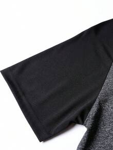 男士夏季短袖 T 恤和短裤套装，字母图案印花，时尚休闲装，口袋设计，抽绳腰裤。适合跑步、高尔夫、钓鱼、篮球、露营、健身、游泳和沙滩运动，是送给丈夫或男朋友的绝佳礼物