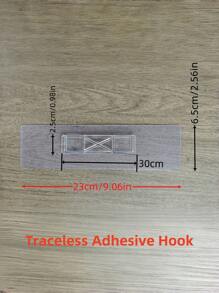 1pc Punch-Free Wall-Mounted Bathroom Storage Rack, Shower Storage Shelf,Faucet Storage Rack,Bathroom Cosmetics And Toiletries Storage Rack, Clear Wall Mounted Organizer For Bathroom Storage And No Drill Wall Mount Adhesive Shelf,Washbasin Storage Rack, Bathroom Storage Rack, Bathroom And Kitchen Storage Supplies,Traceless Adhesive Hook, Adhesive Patch Home Bathroom Decor Bathroom Organizer Summer Back To School
