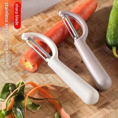 Kitchen Vegetable Peeler, Stainless Steel Apple Peeler Set For Vegetables Carrot Fruit Zucchini Cucumber Peeler, Sharp Potato And Potato Peeler With Non-Slip Handle (P)