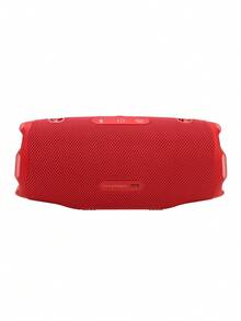 Altavoz Bluetooth portátil, resistente al agua y a los golpes, Charge 6, sonido Pro audaz, mejora de sonido por IA, 28 horas de reproducción, batería portátil incorporada, correa desmontable resistente - Rojo - Ver 4