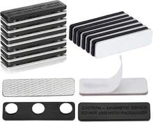 Blackout Blind Accessory - 12 Pair Magnetic Closure With Adhesive For Blackout Curtains,Curtain Magnets Closure For Window Shade And Curtains - 米色 - 查看 1