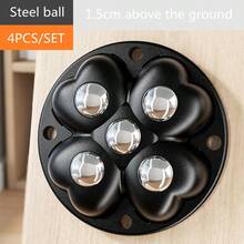 4入組膠粘式軸承旋轉輪，適用於家具和家電移動器