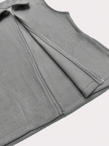 NASHLY Women Sweater Vests - Grey - View 6