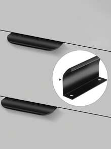 1 pezzo Accessorio Multi-Colore Per Tirare I Bordi Delle Dita, Maniglia Invisibile Di Stile Moderno Per Cassetti, Maniglia Invisibile In Alluminio Per Mobili Da Cucina E Cassetti, Facile Da Installare
