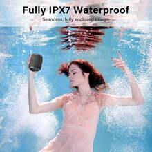 OHAYO Portable Bluetooth SpeakerIPX7 Waterproof Speakers 15W Loud Stereo Sound Wirel V5.3 AUXandTFCard In TWS Builtin Mic Black01 - X2-black - View 5