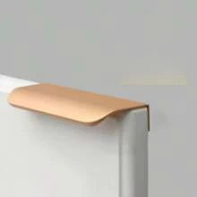 1 pezzo Accessorio Multi-Colore Per Tirare I Bordi Delle Dita, Maniglia Invisibile Di Stile Moderno Per Cassetti, Maniglia Invisibile In Alluminio Per Mobili Da Cucina E Cassetti, Facile Da Installare