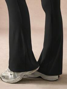 NcmRyu 1套女式弹力吊带背心和运动裤套装 - 黑色 - 查看 11