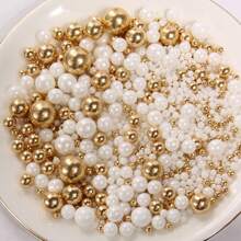 85g/3oz Assorted Pearls Cake Decorations - Cupcake Toppers For Celebrations, Wedding, Shower, Party, Christmas,Candy Decoration,Wedding Cake Topper