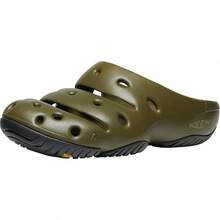 KEEN Men's Yogui Comfortable Slip On Lightweight Clogs - Dark Olive/Dark Olive - View 3