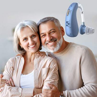 Hearing Aids For Elderly People, Rechargeable Hearing Aids With Noise Reduction, Digital Ear Hearing Aids With Volume Control