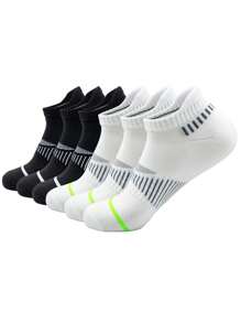 23Pairs Men's Socks Spring Summer Thin Breathable Soft Polyester Socks Black Casual Business Ankle Boat Socks