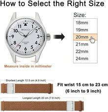Smart Watch Strap - Brown (Silver Buckle) - View 4