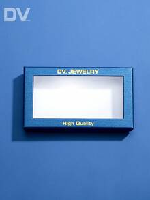 DV JEWELRY 5 Pieces Luxury Cubic Zirconia White Gold Plated Necklace, Bracelet, Earrings, Open Ring Jewelry Set For Women, Gift Box Packaging For Party, Anniversary, Date