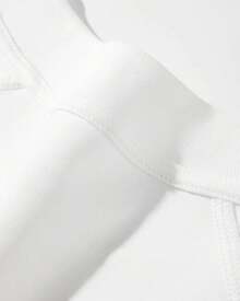 Summer Men's Cotton Printed Short Sleeve Round Neck T-Shirt, 2025 New DIY Short Sleeve- Silhouette Of A Man Carrying A Surfboard, With The Text 'an Ocean Breeze Puts A Mind Of Ind Of Ease' - 白色 - 查看 8