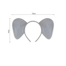 Ensemble de serre-tête oreilles d'éléphant et éléphant volant, design animal unique, accessoires de mode pour représentation sur scène, fête, Halloween mignon et élégant
