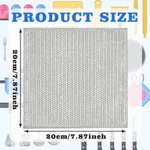 50/30/20/10/4/PCS Silk Dishwashing Cloth Non-Stick Oil Steel Ball Rag Kitchen Metal Wire Cleaning Cloth Silver Wire Magic Cleaning Cloth Metal Wire Rag Kitchen Dishwashing Pot Dishwashing Cloth Towel Cleaning Tool. Steel Wire Dishwashing Cloth Cleaning Metal Steel Wire Rag Kitchen Special Non-Stick Oil Easy To Clean Silver Wire Dishwashing Artifact - Silver - View 2