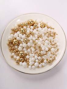 85g/3oz Assorted Pearls Cake Decorations - Cupcake Toppers For Celebrations, Wedding, Shower, Party, Christmas,Candy Decoration,Wedding Cake Topper