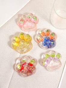 1/6 buc jucării de stoarcere cu labă de pisică moale, transparente cu sclipici, din seria de fructe, moi și drăguțe, jucărie Fidget, jucărie pufoasă, Taba Squishy, jucării anti-stres pentru birou și călătorii, potrivite pentru copii, adolescenți și adulți, cadouri pentru copii, jucării pentru copii, jucării pentru fete, jucării pentru băieți, jucării senzoriale, cadouri pentru fete, cadouri pentru petreceri pentru copii, umplutură pentru pungi de petrecere, jucării pentru umplutură pentru pungi de petrecere, jocuri de petrecere, cadouri pentru petreceri de ziua de naștere, cadouri amuzante