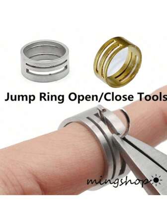 1/5/10/20/30pcs Open Jump Rings, Convenient Split Rings Suitable For Jewelry Making, Bracelets, Necklaces
