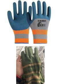 زوج/زوجان قفازات بستنة، مقاومة للثقب، مضادة للماء، مقاومة للخدش، مقاومة للبلي، مناسبة للوردّيين والبساتينيين وزراعة وقطف الكستناء، إكسسوار منزلي مفيد كهدية