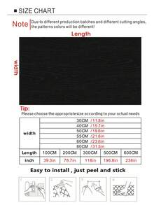 1 Roll Peel And Stick Wallpaper Wood Contact Paper Wood Wallpaper Black Wood Grain Contact Paper Thicken Textured For Cabinets And Drawers Countertops Waterproof Self Adhesive Vinyl Wall Paper Wall Stickers Room Decor Wall Decor Wall Sticker - Black - View 9