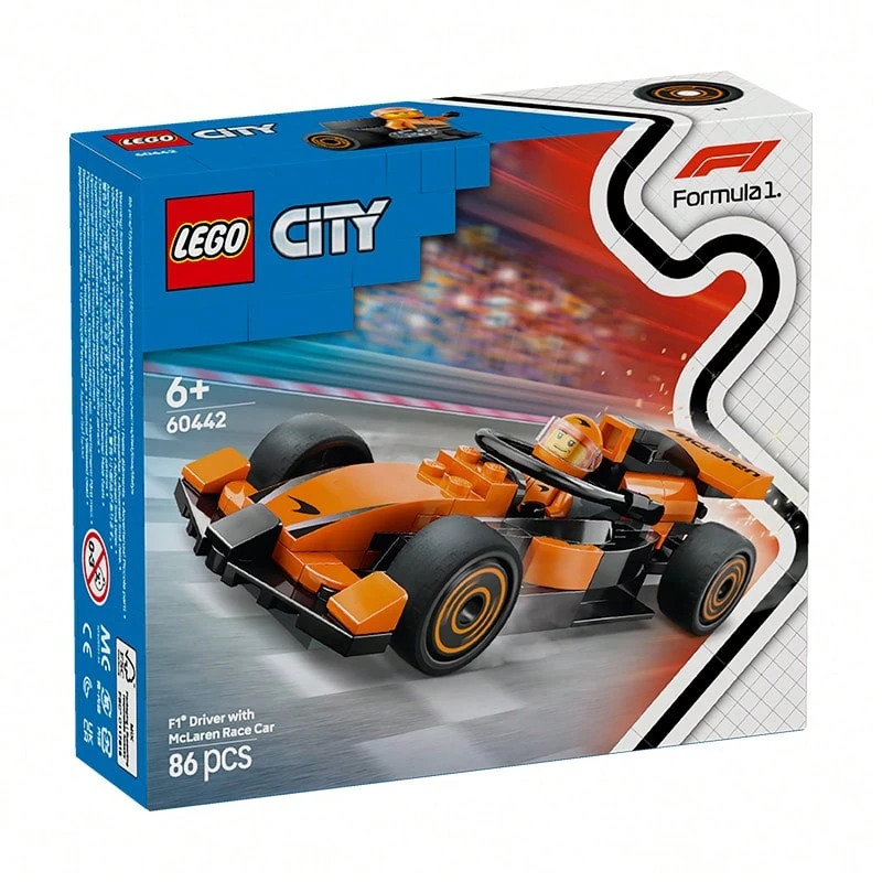 LEGO Building Blocks® Formula 1 McLaren F1 Team 60442 Kids Building Block Set - 60442 - View 1