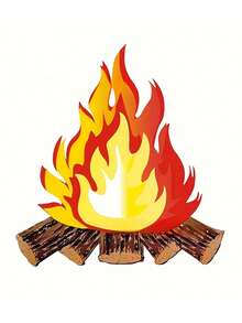 2 件万圣节派对桌面中心装饰，万圣节露营篝火装饰道具，万圣节火焰音乐派对火焰装饰，圣诞节秋季感恩节火坑，适用于室内和室外万圣节派对装饰，圣诞节装饰。秋季装饰秋季装饰 - 彩色 - 查看 4