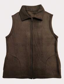 NASHLY Women Sweater Vests - 棕色 - 查看 4