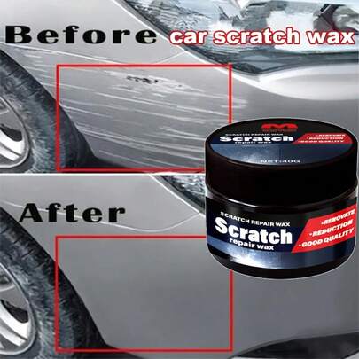 Universal Car Scratch Remover Paint Care Tools, PE (Polyethylene) Material, Auto Swirl Remover, Scratches Repair Polishing, Anti Scratch Wax, With Grinding Compound, For Auto Body Repair Car - Universal Paint Scratches And Swirl Remover, Restoration Polishing Paste For Vehicle Exterior Maintenance And Beauty Kit