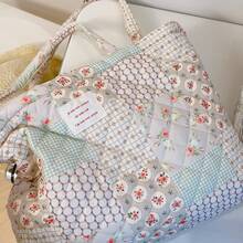 Luggage & Travel Essentials Bags - 白底藏青碎花 - 查看 7