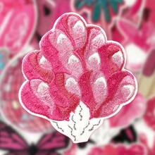 15pcs Pink Girl Series Embroidered Iron-On Patches, Suitable For DIY Clothing Decoration, Patches For Jacket, T-Shirt, Dress, Jeans, Mobile Phone Case, Bag, Card Holder, Hat, Truckers Cap, Etc. - Multicolor - View 6