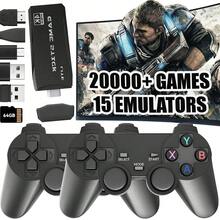 Upgraded Retro Gaming Console, Retro Game Stick, Wireless Retro Game Console With 20000+ Games & 15 Emulators, Retro Drive Game Stick 4K - 黑色 - 查看 1