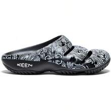 KEEN Men's Yogui Comfortable Slip On Lightweight Clogs - H & S Black - View 2