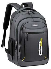 New Fashion Versatile Outdoor Casual Travel Commuter School College Style Flat Multi-Pocket Large Capacity Men Backpack Laptop Bag