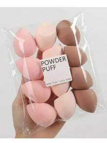 50 Pcs Large Random Color & Shape Makeup Sponge Sponges, Suitable For Powder, Cream, Liquid Cosmetics Application, Convenient For Travel, Touch-Up, Reusable, Fit All Skin Types, Great For Daily Makeup, Travel, Date, Sunscreen Application, Essential For Women, Ideal Gift For Christmas,Makeup,Cheap,Room Decor,Vanity,Travel,Bedroom,Makeup Accessories,Puff,Makeup Blender,Powder Puff,Makeup Sponge