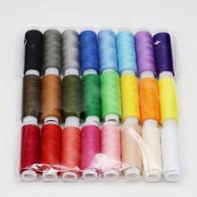 24 Colors Sewing Thread Set, 402 Multifunction Polyester Thread, Ideal For Sewing Enthusiasts And Beginners, Vibrant Colors For Creative Projects, Easy To Use, Perfect For Hand Sewing, Machine Sewing And DIY Crafts, High-Quality Thread To Enhance Your Sewing Experience - Multicolor - View 13