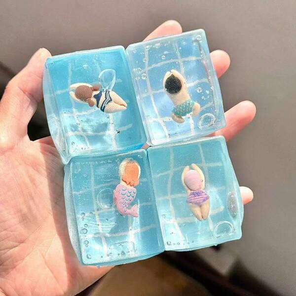 1 jucărie de stres cu bilă de malț stoarcătoare, cadou gadget amuzant pentru ziua de naștere, sărbători